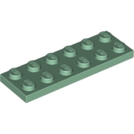 Lego destička 2x6, pískově zelená (4153379, 4504800, 4642411, 6194726)